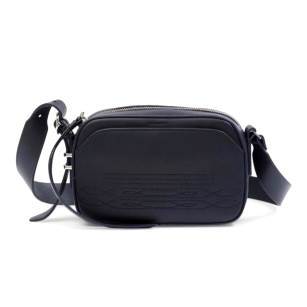 All Saints Cooper Camera Crossbody Bag, Black